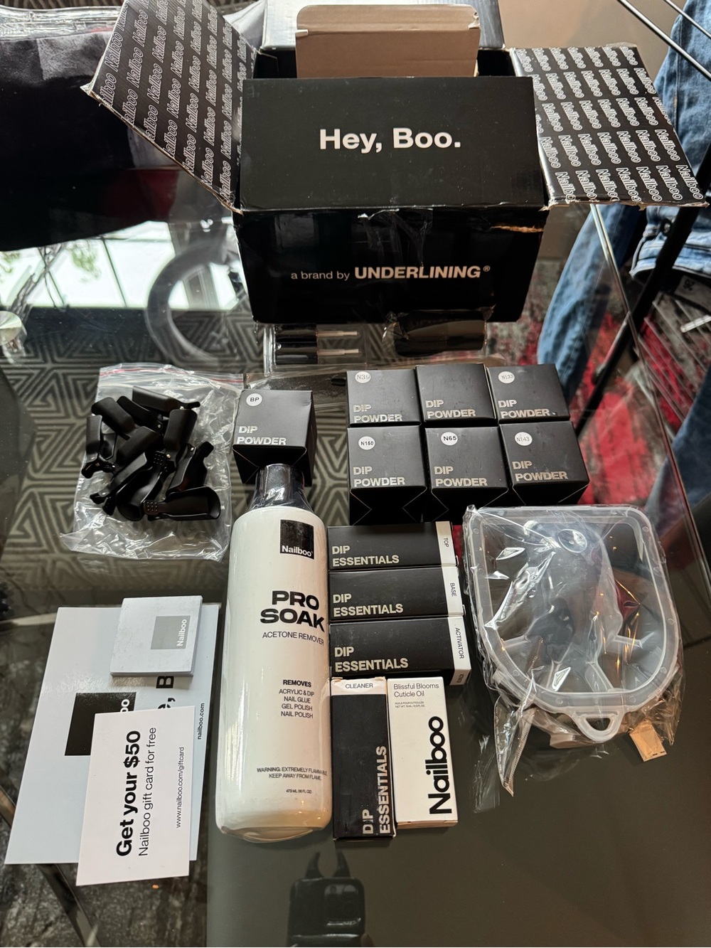 Nailboo Dip Powder Starter Kit by Underlining
